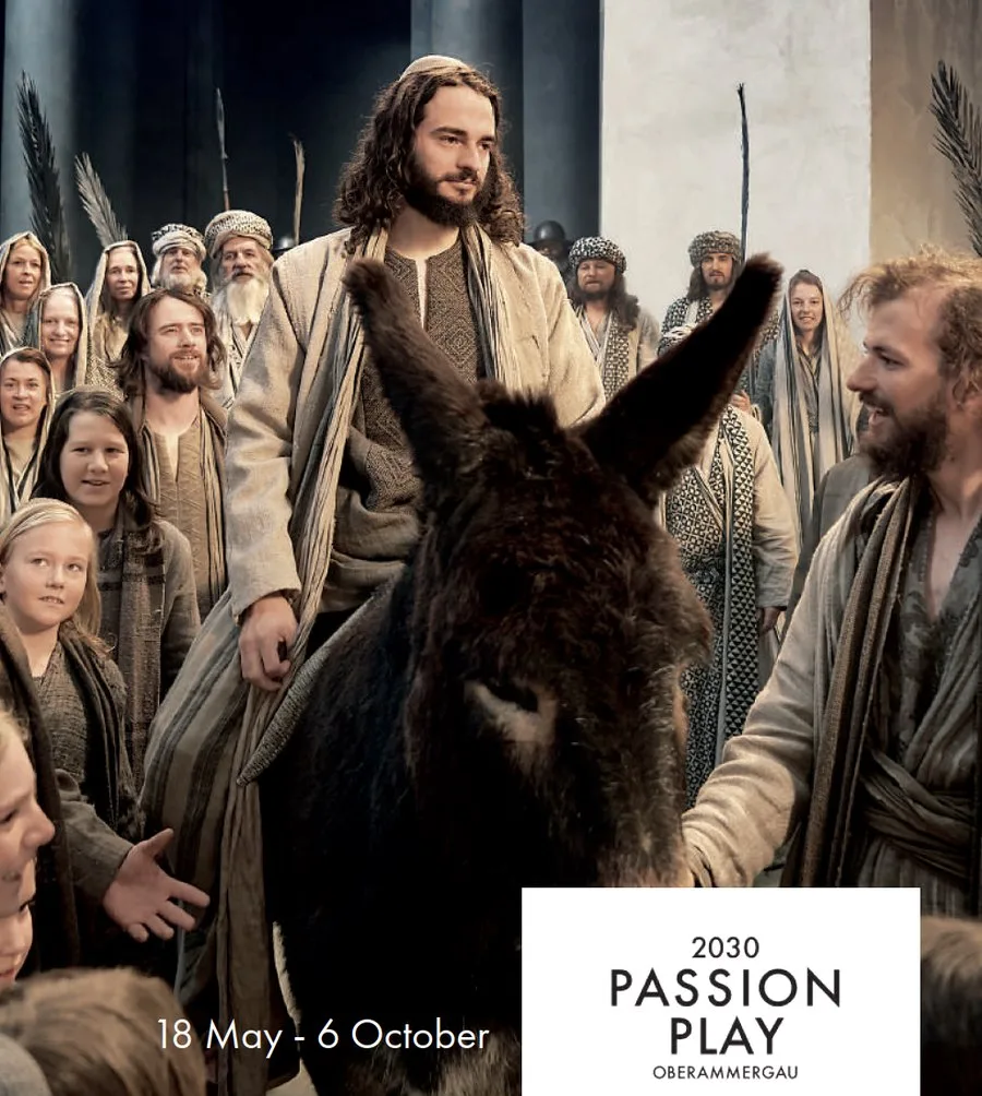 Official artwork for the 2030 Passion Play season